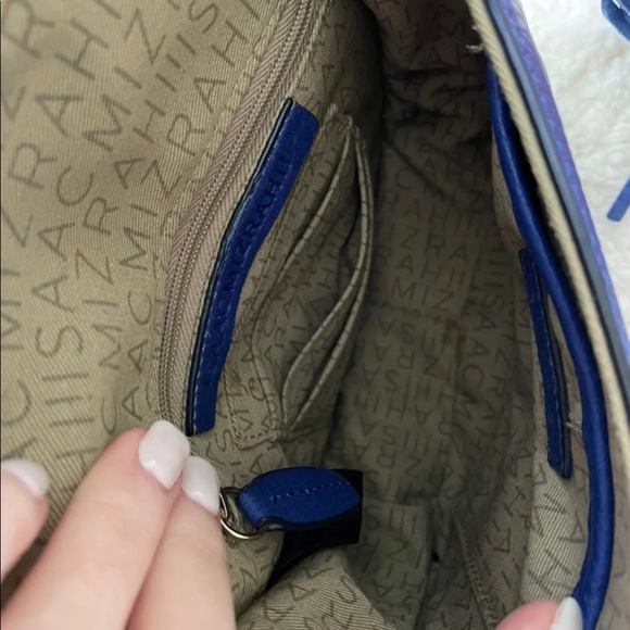 Isaac Mizrahi Blue cross body - Picture 4 of 4